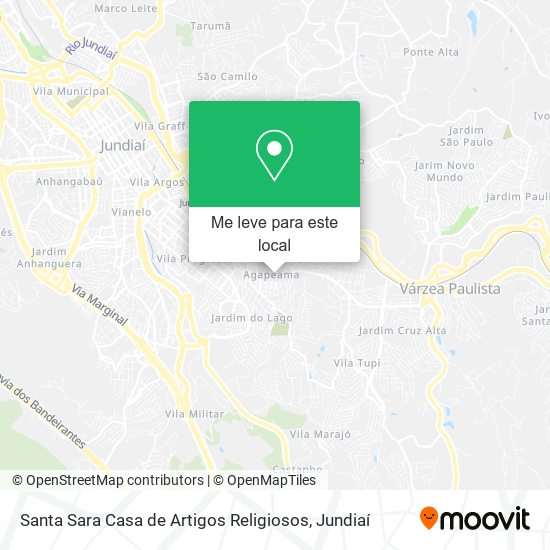 Santa Sara Casa de Artigos Religiosos mapa