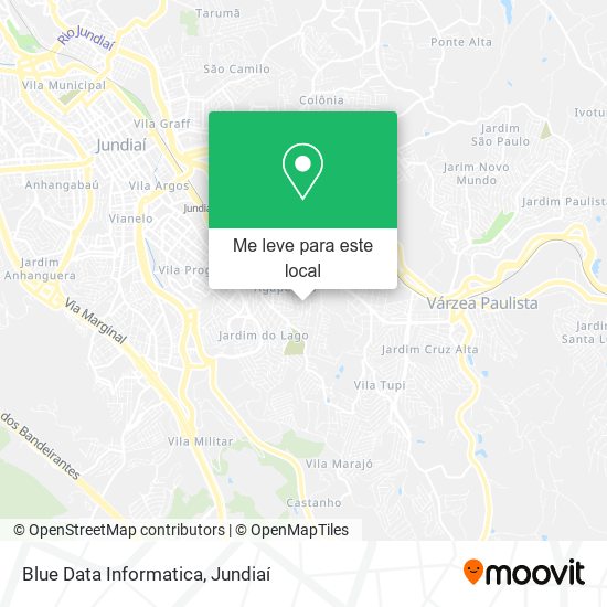 Blue Data Informatica mapa