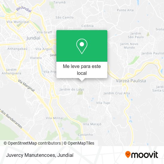 Juvercy Manutencoes mapa