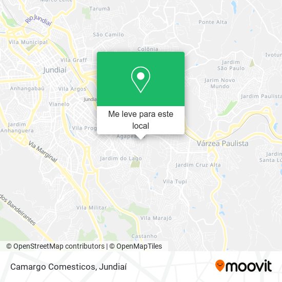 Camargo Comesticos mapa
