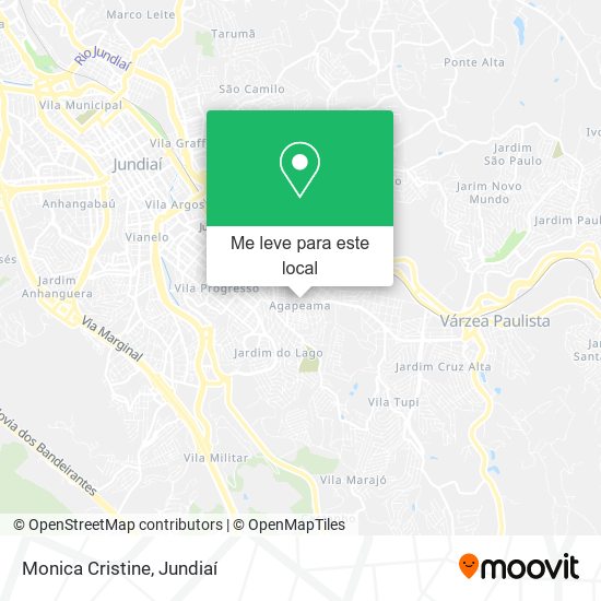 Monica Cristine mapa