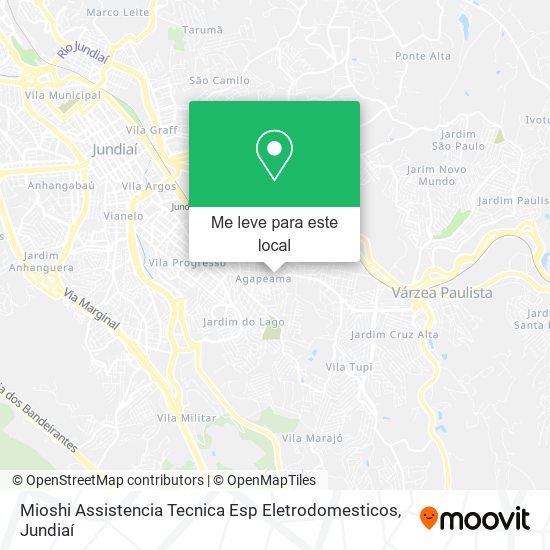 Mioshi Assistencia Tecnica Esp Eletrodomesticos mapa
