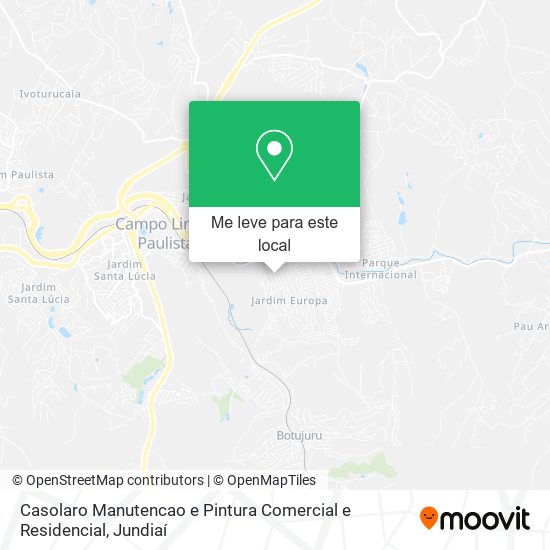 Casolaro Manutencao e Pintura Comercial e Residencial mapa