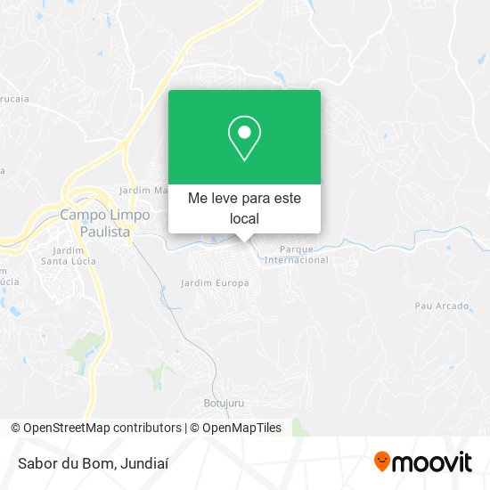 Sabor du Bom mapa
