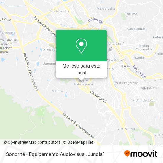 Sonorité - Equipamento Audiovisual mapa