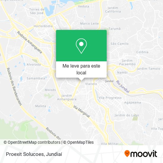 Proexit Solucoes mapa