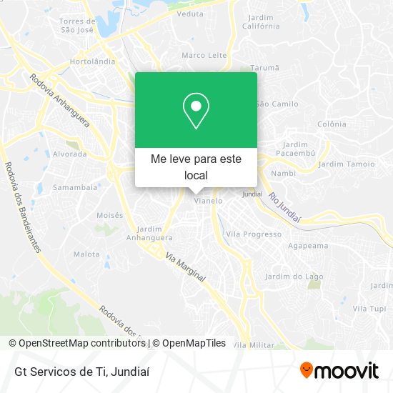 Gt Servicos de Ti mapa