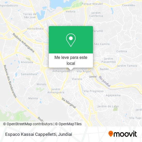 Espaco Kassai Cappelletti mapa