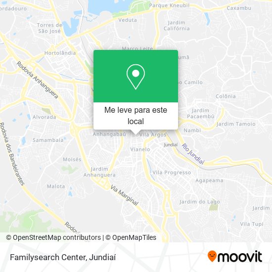 Familysearch Center mapa