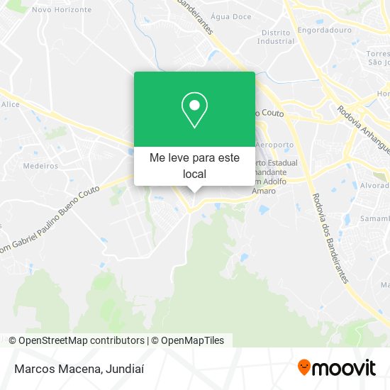 Marcos Macena mapa