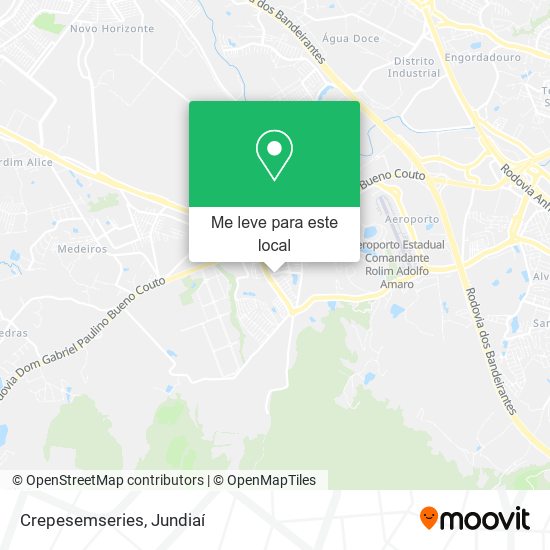 Crepesemseries mapa