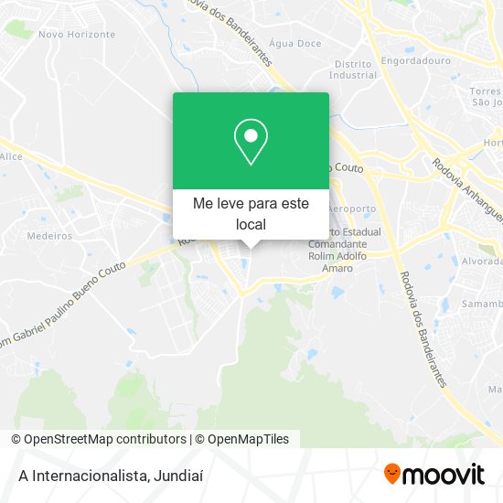 A Internacionalista mapa