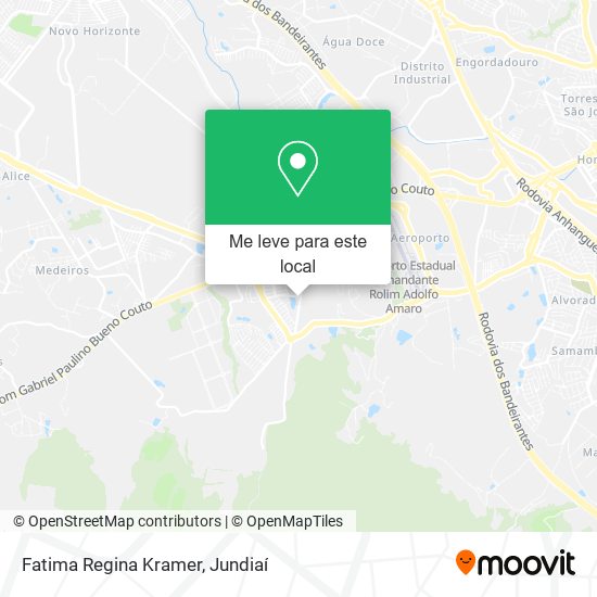 Fatima Regina Kramer mapa