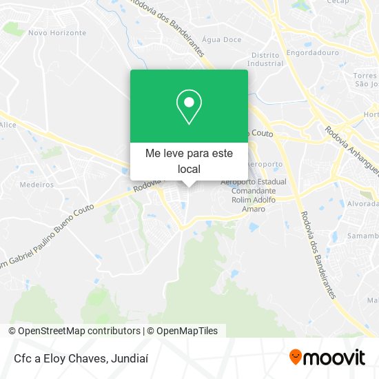 Cfc a Eloy Chaves mapa