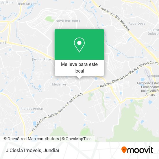 J Ciesla Imoveis mapa