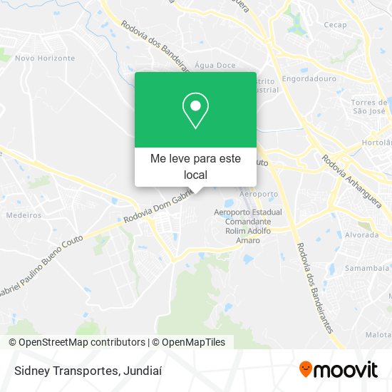 Sidney Transportes mapa