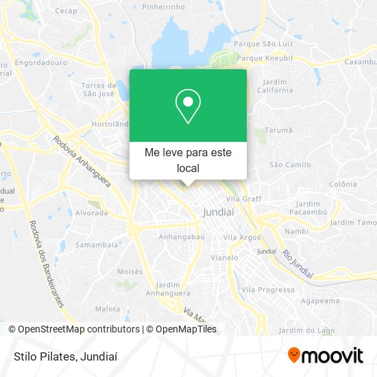 Stilo Pilates mapa