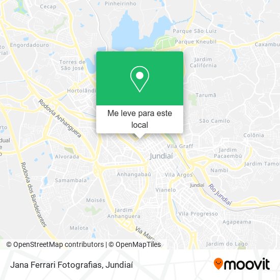 Jana Ferrari Fotografias mapa