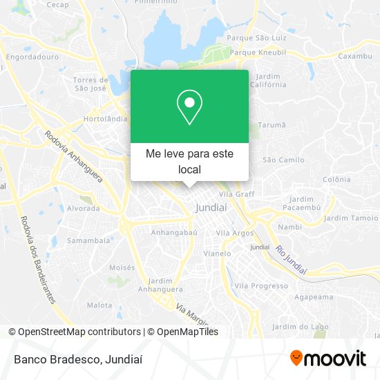 Banco Bradesco mapa