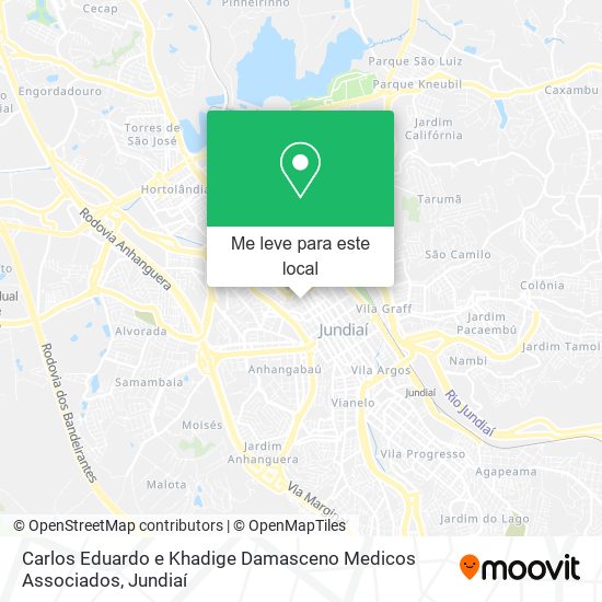 Carlos Eduardo e Khadige Damasceno Medicos Associados mapa