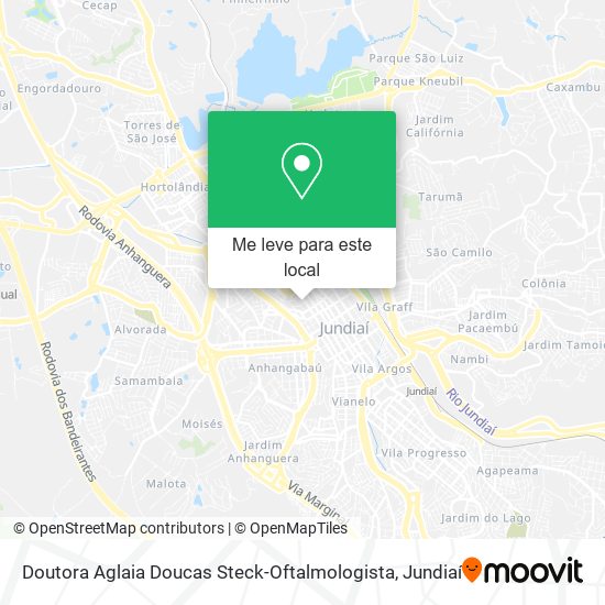 Doutora Aglaia Doucas Steck-Oftalmologista mapa