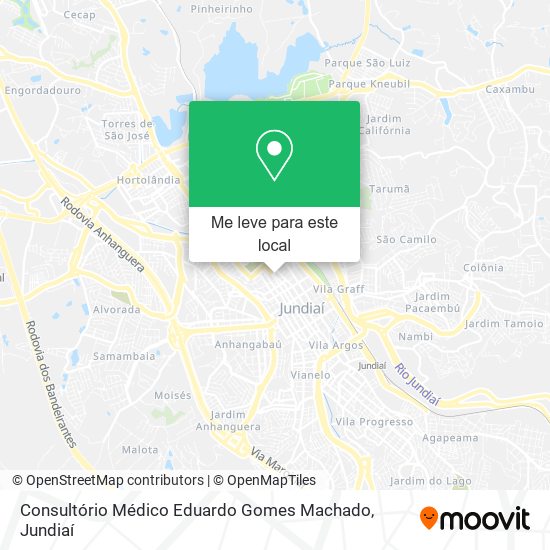 Consultório Médico Eduardo Gomes Machado mapa