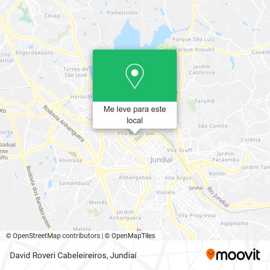 David Roveri Cabeleireiros mapa