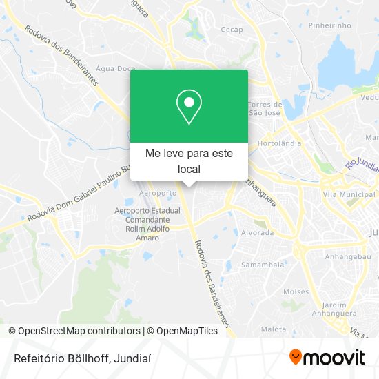 Refeitório Böllhoff mapa