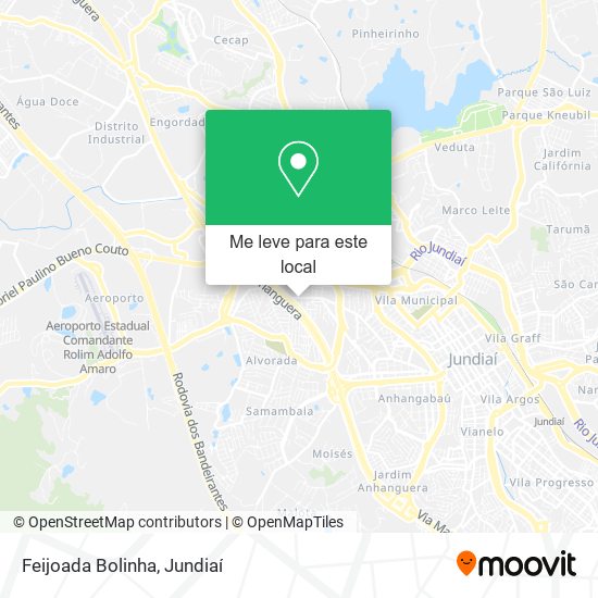 Feijoada Bolinha mapa