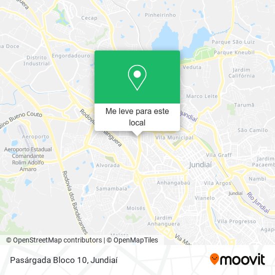 Pasárgada Bloco 10 mapa