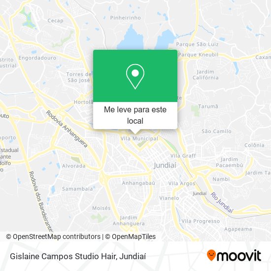Gislaine Campos Studio Hair mapa
