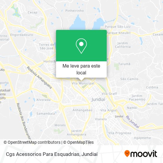 Cgs Acessorios Para Esquadrias mapa