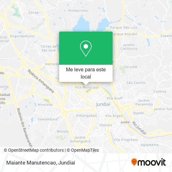 Maiante Manutencao mapa