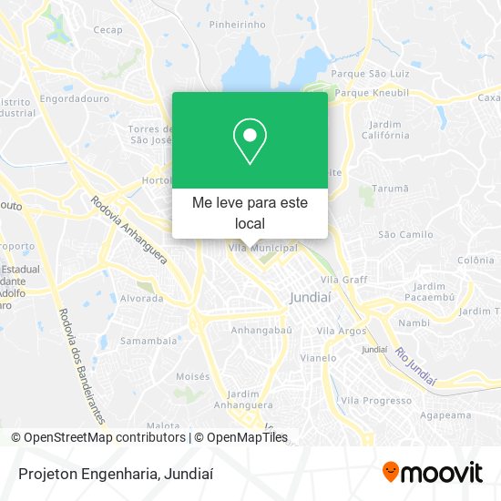 Projeton Engenharia mapa