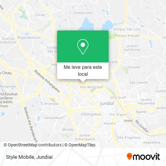 Style Mobile mapa