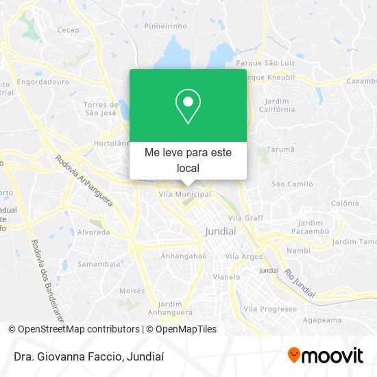 Dra. Giovanna Faccio mapa