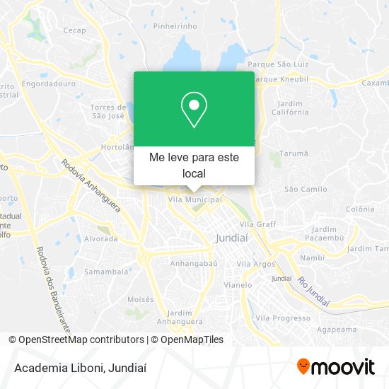 Academia Liboni mapa