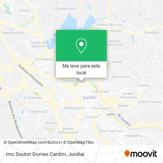Imc Doutor Gomes Cardim mapa