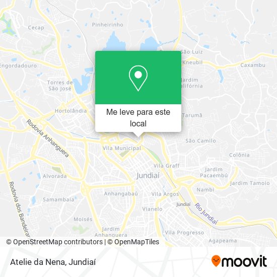 Atelie da Nena mapa