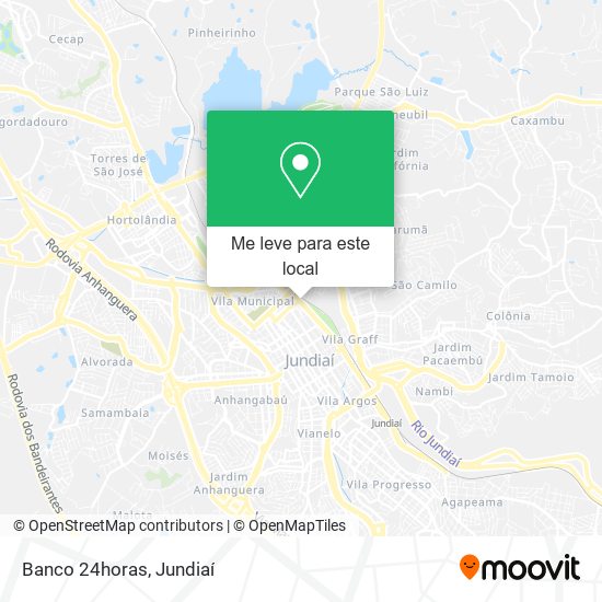 Banco 24horas mapa