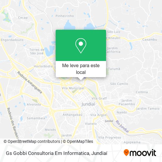 Gs Gobbi Consultoria Em Informatica mapa