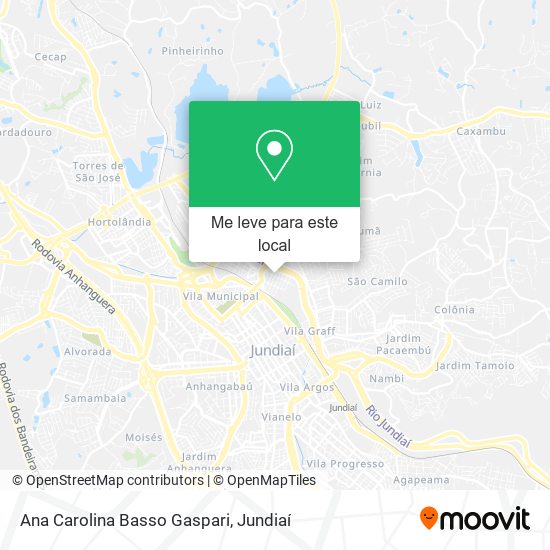 Ana Carolina Basso Gaspari mapa