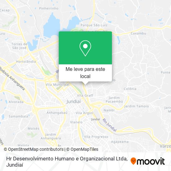 Hr Desenvolvimento Humano e Organizacional Ltda mapa