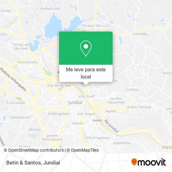 Betin & Santos mapa