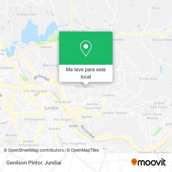 Genilson Pintor mapa