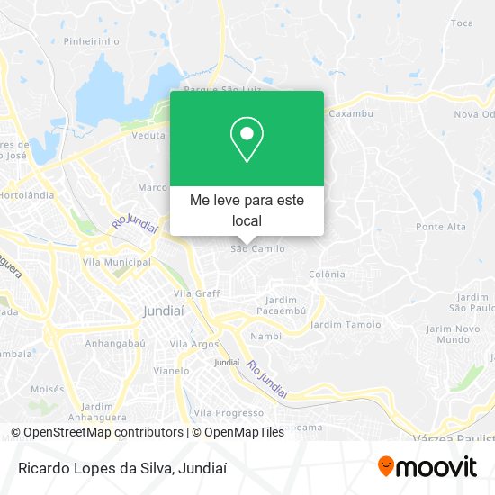 Ricardo Lopes da Silva mapa