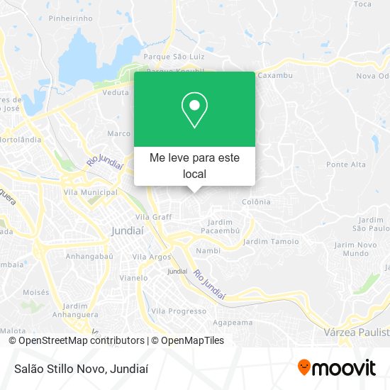 Salão Stillo Novo mapa