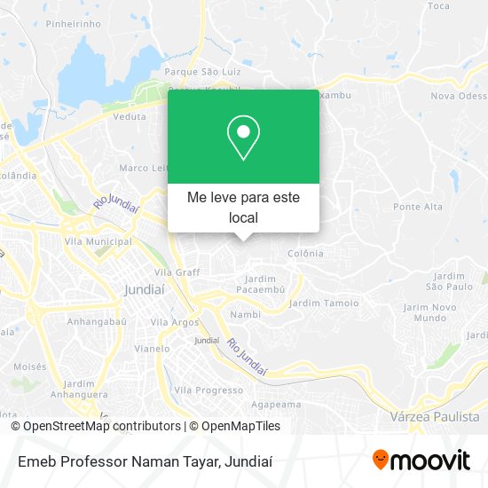 Emeb Professor Naman Tayar mapa