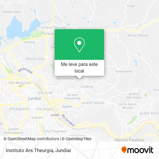 Instituto Ars Theurgia mapa