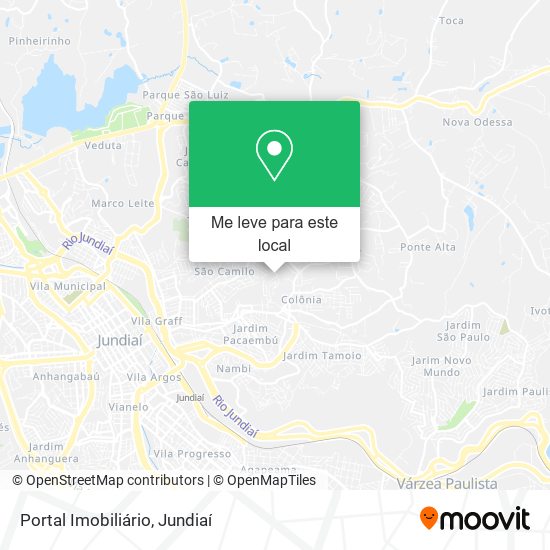 Portal Imobiliário mapa